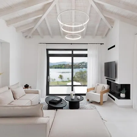 Luxurious Seafront In Corfu Villa Kontokali